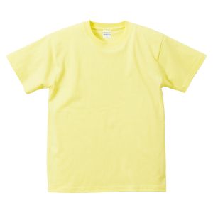 キャブ CAB ユナイテッドアスレ 5.6oz ハイクオリティーTシャツ Lイエロー M 487 500101C CAB