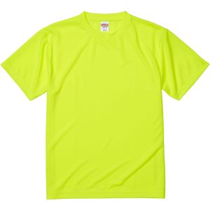 キャブ CAB ユナイテッドアスレ 4.1oz ドライ Tシャツ キッズ ケイコウイエロー 160サイズ 111 590002C CAB