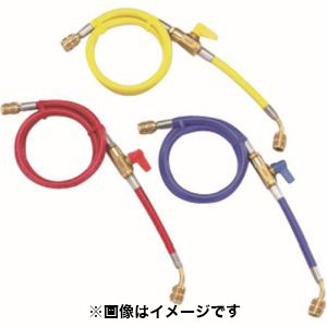 イチネンタスコ TASCO イチネンタスコ TA132AA-1 V付チャージホース R410A 92cm赤 TASCO