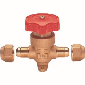 イチネンタスコ TASCO イチネンタスコ TA280C パックレスバルブ フレアナット付 1/2 TASCO