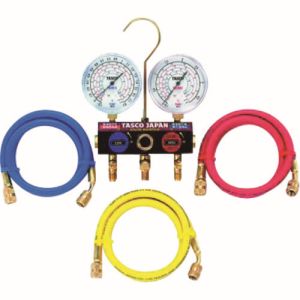 イチネンタスコ TASCO イチネンタスコ TA124WH ボールバルブ式マニホールドキット TASCO