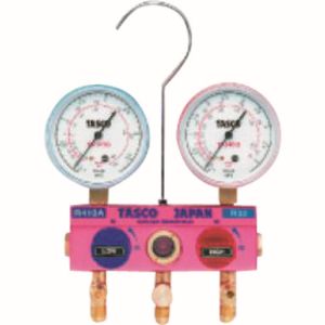 イチネンタスコ TASCO イチネンタスコ TA122GV-1 R410A/R32ゲージマニホールドキット TASCO