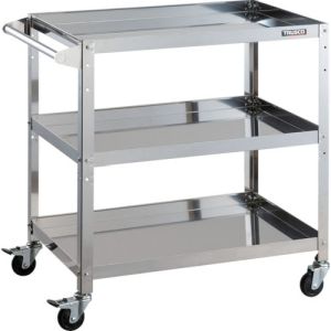トラスコ TRUSCO トラスコ CRB-873H クリーンラビット 75φゴム車鉄金具ハンドル付 TRUSCO メーカー直送 代引不可