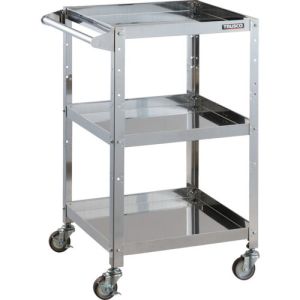 トラスコ TRUSCO トラスコ CRB-953HSU クリーンラビット 75φウレタン車SUS金具ハンドル付 TRUSCO メーカー直送 代引不可