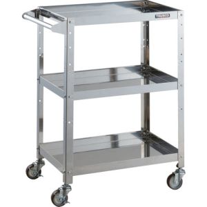 トラスコ TRUSCO トラスコ CRB-963HSU クリーンラビット 75φウレタン車SUS金具ハンドル付 TRUSCO メーカー直送 代引不可