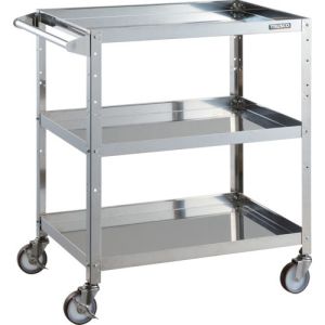 トラスコ TRUSCO トラスコ CRB-973HSU100 クリーンラビット 100φウレタン車SUS金具ハンドル付 TRUSCO メーカー直送 代引不可
