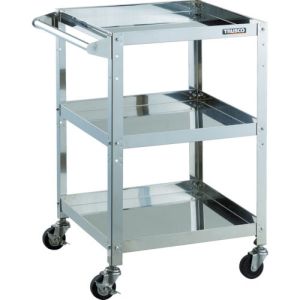 トラスコ TRUSCO トラスコ CRB-853HSD クリーンラビット 75φ導電車SUS金具ハンドル付 TRUSCO メーカー直送 代引不可