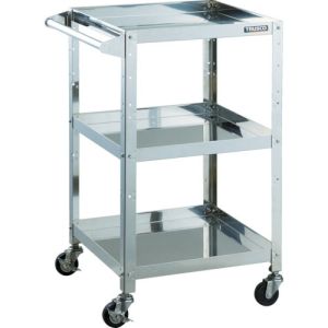 トラスコ TRUSCO トラスコ CRB-973HSD クリーンラビット 75φ導電車SUS金具ハンドル付 TRUSCO メーカー直送 代引不可