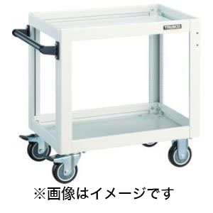 トラスコ TRUSCO トラスコ DLWS-672U-YG ツールワゴン ドルフィン 750X500 ウレタン YG色 TRUSCO メーカー直送 代引不可