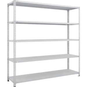 トラスコ TRUSCO トラスコ SBL-6645-W セミボルトレス軽量棚 W1800XD450XH1800 5段 W色 TRUSCO メーカー直送 代引不可