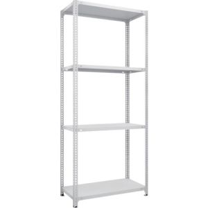 トラスコ TRUSCO トラスコ SBL-7344-W セミボルトレス軽量棚 W875XD450XH2100 4段 W色 TRUSCO メーカー直送 代引不可