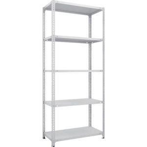 トラスコ TRUSCO トラスコ SBL-7345-W セミボルトレス軽量棚 W875XD450XH2100 5段 W色 TRUSCO メーカー直送 代引不可