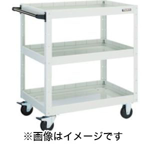 トラスコ TRUSCO トラスコ EGW-963F3-YG イーグルワゴン 600X400XH880 深3段 YG色 TRUSCO メーカー直送 代引不可
