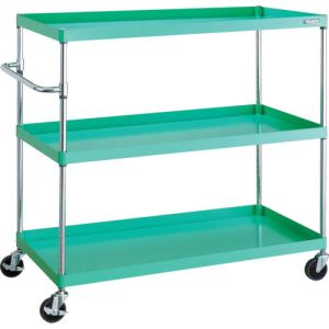 トラスコ TRUSCO トラスコ PEW-12123-YG フェニックスワゴン 1200X600XH1200 3段 YG色 TRUSCO メーカー直送 代引不可