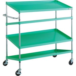 トラスコ TRUSCO トラスコ PEW-12124N-YG フェニックスワゴン 1200X600XH1200 傾斜付 YG色 TRUSCO メーカー直送 代引不可