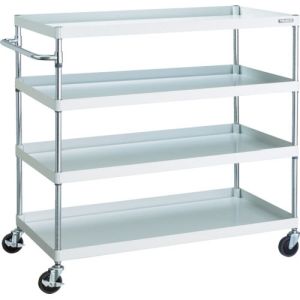 トラスコ TRUSCO トラスコ PEW-12124-W フェニックスワゴン 1200X600XH1200 4段 W色 TRUSCO メーカー直送 代引不可