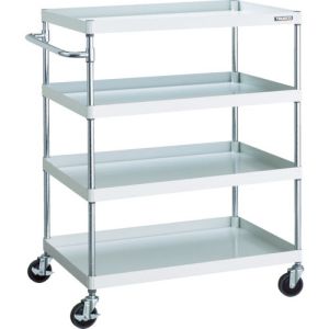 トラスコ TRUSCO トラスコ PEW-1294-W フェニックスワゴン 900X600XH1200 4段 W色 TRUSCO メーカー直送 代引不可
