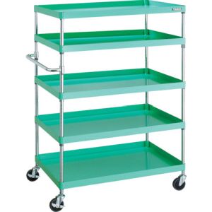 トラスコ TRUSCO トラスコ PEW-15105-YG フェニックスワゴン 1000X650XH1500 5段 YG色 TRUSCO メーカー直送 代引不可