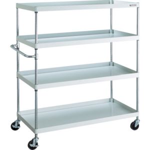 トラスコ TRUSCO トラスコ PEW-15124-W フェニックスワゴン 1200X600XH1500 4段 W色 TRUSCO メーカー直送 代引不可