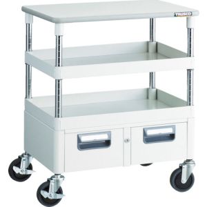 トラスコ TRUSCO トラスコ PEW-762WT-W フェニックスワゴン 600X400XH740 引出 天板付 W色 TRUSCO メーカー直送 代引不可