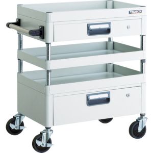 トラスコ TRUSCO トラスコ PEW-763VZ-W フェニックスワゴン 600X400XH740 引出付 W色 TRUSCO メーカー直送 代引不可