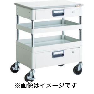 トラスコ TRUSCO トラスコ PEW-772VZT-W フェニックスワゴン 750X500XH740 引出 天板付 W色 TRUSCO メーカー直送 代引不可