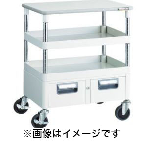 トラスコ TRUSCO トラスコ PEW-772WT-W フェニックスワゴン 750X500XH740 引出 天板付 W色 TRUSCO メーカー直送 代引不可
