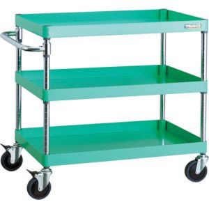 トラスコ TRUSCO トラスコ PEW-773C-YG フェニックスワゴン 750X500XH740 3段 YG色 TRUSCO メーカー直送 代引不可