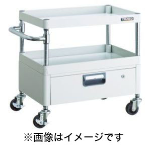 トラスコ TRUSCO トラスコ PEW-773V-W フェニックスワゴン 750X500XH740 1段引出付 W色 TRUSCO メーカー直送 代引不可