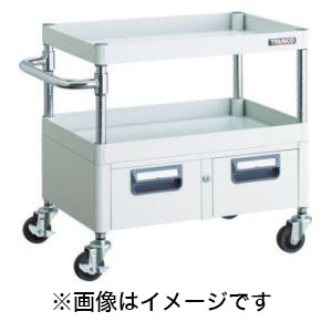トラスコ TRUSCO トラスコ PEW-773W-W フェニックスワゴン 750X500XH740 2列引出付 W色 TRUSCO メーカー直送 代引不可