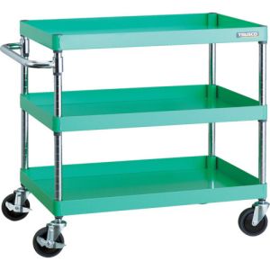 トラスコ TRUSCO トラスコ PEW-773-YG フェニックスワゴン 750X500XH740 3段 YG色 TRUSCO メーカー直送 代引不可