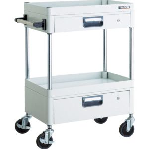 トラスコ TRUSCO トラスコ PEW-962VZ-W フェニックスワゴン 600X400XH880 引出付 W色 TRUSCO メーカー直送 代引不可
