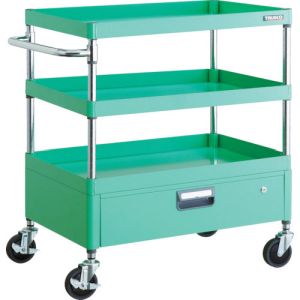 トラスコ TRUSCO トラスコ PEW-973V-YG フェニックスワゴン 750X500XH880 1段引出付 YG色 TRUSCO メーカー直送 代引不可