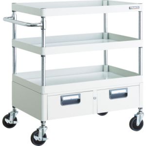 トラスコ TRUSCO トラスコ PEW-973W-W フェニックスワゴン 750X500XH880 2列引出付 W色 TRUSCO メーカー直送 代引不可