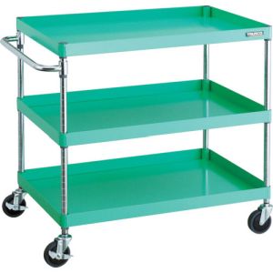 トラスコ TRUSCO トラスコ PEW-993-YG フェニックスワゴン 900X600XH880 3段 YG色 TRUSCO メーカー直送 代引不可