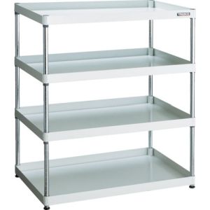 トラスコ TRUSCO トラスコ PEW-R1294-W フェニックスワゴン ラック型 900X600 4段 W色 TRUSCO メーカー直送 代引不可
