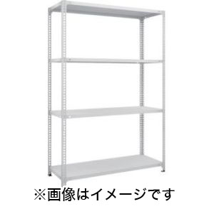 トラスコ TRUSCO トラスコ SBL-6634-W セミボルトレス軽量棚 W1800XD300XH1800 4段 W色 TRUSCO メーカー直送 代引不可