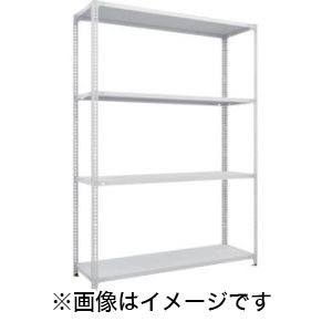 トラスコ TRUSCO トラスコ SBL-7534-W セミボルトレス軽量棚 W1500XD300XH2100 4段 W色 TRUSCO メーカー直送 代引不可