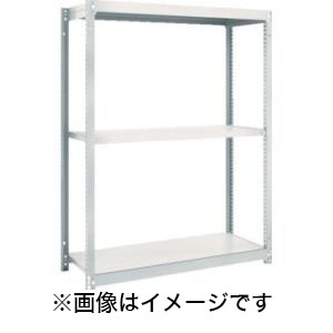 トラスコ TRUSCO トラスコ M1.5-5363 NG M1.5型軽中量棚 860X595X1500 3段 単体 ネオグレー TRUSCO メーカー直送 代引不可