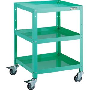 トラスコ TRUSCO トラスコ RBW-753U YG ラビットワゴン 500X500 ウレタン車輪 YG色 TRUSCO メーカー直送 代引不可