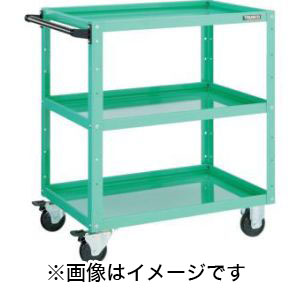 トラスコ TRUSCO トラスコ EGW-993-YG イーグルワゴン 900X600XH880 3段 YG色 TRUSCO メーカー直送 代引不可