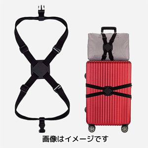 あきばお～ キャリーケース バックフック ブラック
