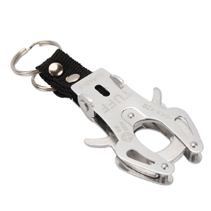 あきばお～ タフ カラビナ シルバー L