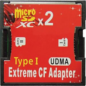 あきばお～ CFカードアダプタ microSD×2