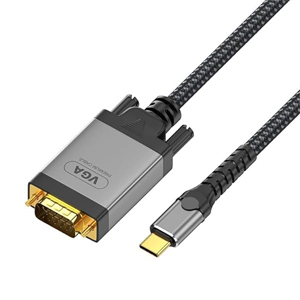 あきばお～ TypeC VGA ケーブル 2m