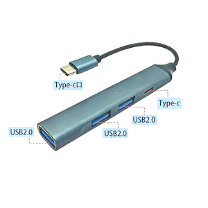 あきばお～ TypeC USB TypeCハブ