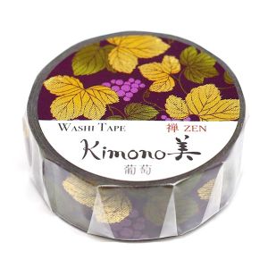 カミイソ産商 カミイソ産商 GR-3005 kimono 美葡萄 15mmx7m
