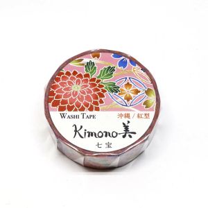 カミイソ産商 カミイソ産商 GR-1023 kimono 美沖縄紅七宝 15x7m