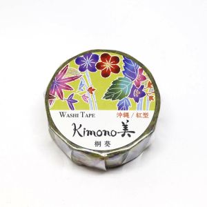 カミイソ産商 カミイソ産商 GR-1029 kimono 美沖縄紅桐葵 15x7m