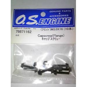 小川精機 OS ENGINE OS 79871162 キャップスクリュー フランジ M3.0X16 10入 小川精機